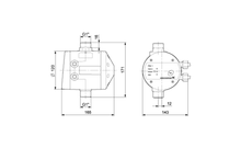 Load image into Gallery viewer, Grundfos PM 1-2.2 Pressure Manager Automatic Pump Controller