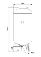 Load image into Gallery viewer, Grundfos GT-U+ 200 PN16 Pressure Tanks With Replaceable Bladder