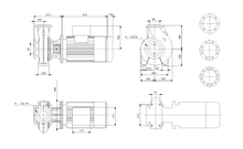 Load image into Gallery viewer, Grundfos NB 50-160 2-Pole NB Close Coupled End-Suction Pump (EN 733)