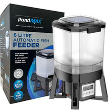 Load image into Gallery viewer, PondMAX 6L Solar Automatic Fish Feeder
