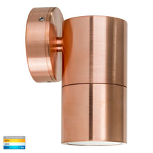 Load image into Gallery viewer, Havit HV1115T-HV1117T - Tivah Solid Copper TRI Colour Fixed Down Wall Pillar Lights