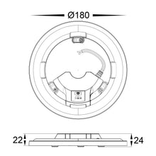 Load image into Gallery viewer, HV5881T - 12w-16w Tri Colour LED Panel