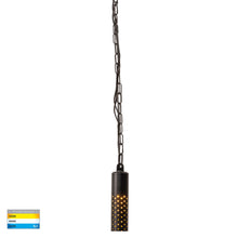 Load image into Gallery viewer, HV5901T-BLK-240V | HV5901T-BLK-12V - Willow Solid Brass Black LED Pendant
