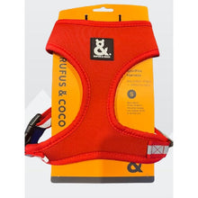 Load image into Gallery viewer, Rufus & Coco Sportflex Dog Harness Red - Medium