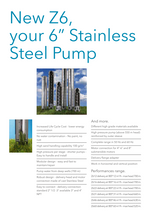 Load image into Gallery viewer, Lowara 6” Submersible Borehole Pump Z Series 415 V 3 Phase 50Hz 2 Year Warranty