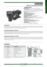 Load image into Gallery viewer, Dab Euroswim Swimming Pool Centrifugal Electric Pump 50/75/100/150/200/300M