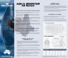 Load image into Gallery viewer, Reltech Aqua Booster Pool And Spa Pump 0.5/0.75/1.0/1.5 Hp
