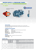 Load image into Gallery viewer, Hyjet Cast Iron P30 Deep Well Pump For Water Supplies 240V Single Phase
