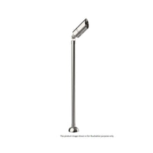 Load image into Gallery viewer, Aqualux LED Adjustable Surface Uplight 60cm Brushed Chrome/Black/Aged Brass