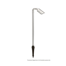 Load image into Gallery viewer, Aqualux LED Adjustable Single Path Light 60 cm Brushed Chrome/Black/Aged Brass