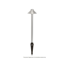 Load image into Gallery viewer, Aqualux LED Bollard 12-24V AC/DC Integrated LED Brushed Chrome/Black/Aged Brass