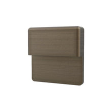 Load image into Gallery viewer, Aqualux LED Slimline Steplight Brushed Chrome/Black/Aged Brass