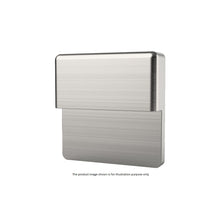 Load image into Gallery viewer, Aqualux LED Slimline Steplight Brushed Chrome/Black/Aged Brass