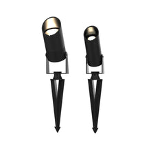 Load image into Gallery viewer, Aqualux LED Spot Light Eco Spike Black 3000K With 2 Year Warranty 3/6/10 W