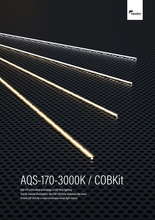 Load image into Gallery viewer, Aqualux Cob String Lighting Per Meter 24VDC 3000K 5/10/15 Watt/M