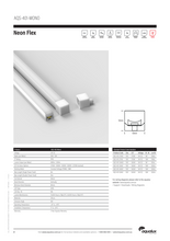 Load image into Gallery viewer, Aqualux LED 1010 Neon Flex Per Meter 24VDC 2700/3000/4000/5000K 5/10W/M