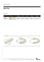 Load image into Gallery viewer, Aqualux LED 1220 Neon Flex Per Meter 24VDC 10/15W/M With 3 Years Warranty