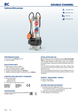 Load image into Gallery viewer, Pedrollo SS304 Double Channel Submersible Pump With Float Switch/Manual 750L/Min