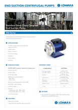 Load image into Gallery viewer, Lowara Centrifugal Pump Single Impeller 415V 3 Phase 50Hz  With 1 Year Warranty