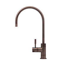 Load image into Gallery viewer, Puretec High Loop Designer Faucet Bronze/Gold 1/4 Turn With LED Reminder Light