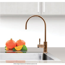 Load image into Gallery viewer, Puretec Black/Gold/Rose Gold Designer Faucet High Loop With LED Indicator