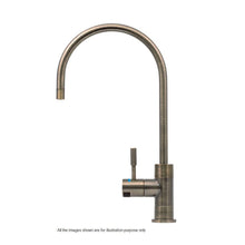 Load image into Gallery viewer, Puretec Designer Faucet High Loop 1/4 Turn LED Alpine White/Brass/Rose Gold