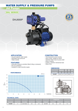 Load image into Gallery viewer, Hyjet Automatic Pressure Jet Pump Single Phase