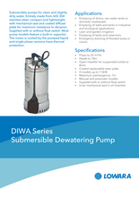 Load image into Gallery viewer, Lowara Submersible Drainage Pump Automatic 240V 1 Phase 50Hz