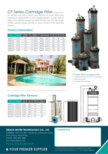 Load image into Gallery viewer, Emaux Filter Cartridge For Residential And Semi Commercial Pool CF100/CF150