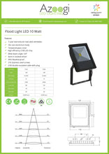 Load image into Gallery viewer, AZOOGI Flood Light 10/30W 240V IP65 Day Light