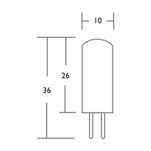 Load image into Gallery viewer, AZOOGI G4 LED 1.5W SMD Dimmable Warm White/Day Light