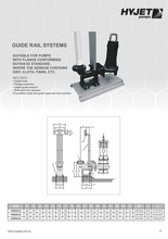 Load image into Gallery viewer, Hyjet Guide Rail System To Suit 50/65/80 MM Submersible Pump