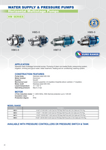 Load image into Gallery viewer, Hyjet SS304 Horizontal Multistage Pressure Pump 240V Single Phase