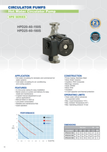 Load image into Gallery viewer, Hyjet Stainless Steel 304 Hot Water Circulator Pump With Couplings