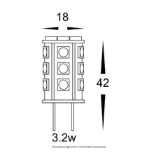 Load image into Gallery viewer, Havit LED Bi Pin Globe (1.4W) 5500K/3000K - 12V DC