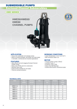 Load image into Gallery viewer, Hyjet Automatic Submersible Enclosed Channel Pump For Pumping Sewage
