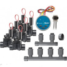 Load image into Gallery viewer, Hunter Node BT 2/4 Station DC Controller With Valve And Manifold Kit (Bluetooth)