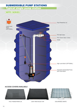 Load image into Gallery viewer, Hyjet Polyethylene Pump Wells With Class A Poly Access Cover