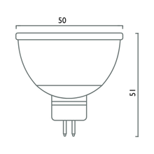 Load image into Gallery viewer, AZOOGI MR16 8W LED Globe Dimmable 15 Deg WW/CW/Day Light