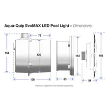 Load image into Gallery viewer, Aquaquip Evo Max LED Light 20M Blue/Multi Concrete