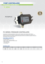 Load image into Gallery viewer, Hyjet Pressure Controller 240V Starting Pressure 1.5 /2.2 Bar