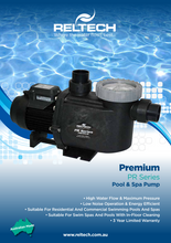 Load image into Gallery viewer, Reltech Pool & Spa Pump 0.75/1.0/1.25/1.5/2.0HP