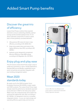 Load image into Gallery viewer, Lowara Smart Pump Include Pressure Transducer 240V 1Phase 50Hz