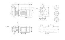 Load image into Gallery viewer, Grundfos NB 40-250 2-Pole NB Close Coupled End-Suction Pump (EN 733)
