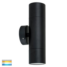 Load image into Gallery viewer, HV1025T-HV1027T - Tivah Black TRI Colour Up &amp; Down Wall Pillar Lights
