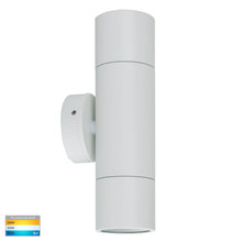 Load image into Gallery viewer, HV1035T-HV1037T - Tivah White TRI Colour Up &amp; Down Wall Pillar Lights
