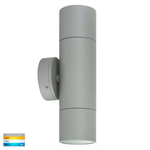 Load image into Gallery viewer, Havit HV1045T-HV1047T - Tivah Silver TRI Colour Up &amp; Down Wall Pillar Lights
