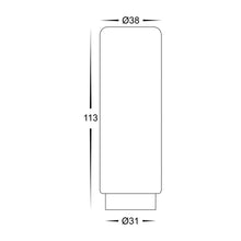 Load image into Gallery viewer, Havit HV1437-TOP - Replacement Glass Top to Suit Vidro Spike Lights Regular price
