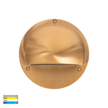 Load image into Gallery viewer, HV2903T-BR - HV2904T-BR - Pinta Solid Brass Step Lights with Eyelid