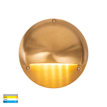 Load image into Gallery viewer, HV2903T-BR - HV2904T-BR - Pinta Solid Brass Step Lights with Eyelid